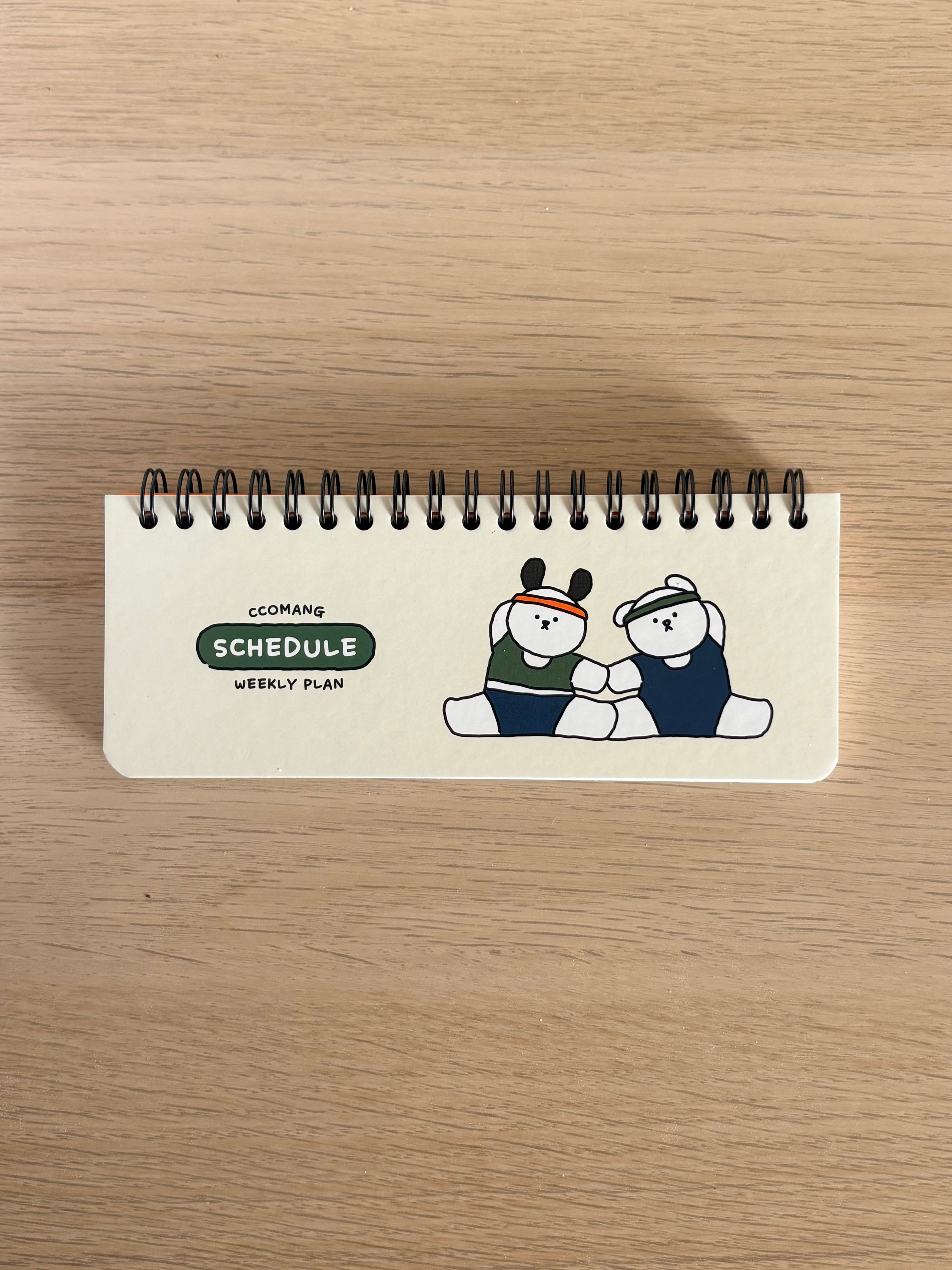 Desktop Weekly Planner - Ccomang