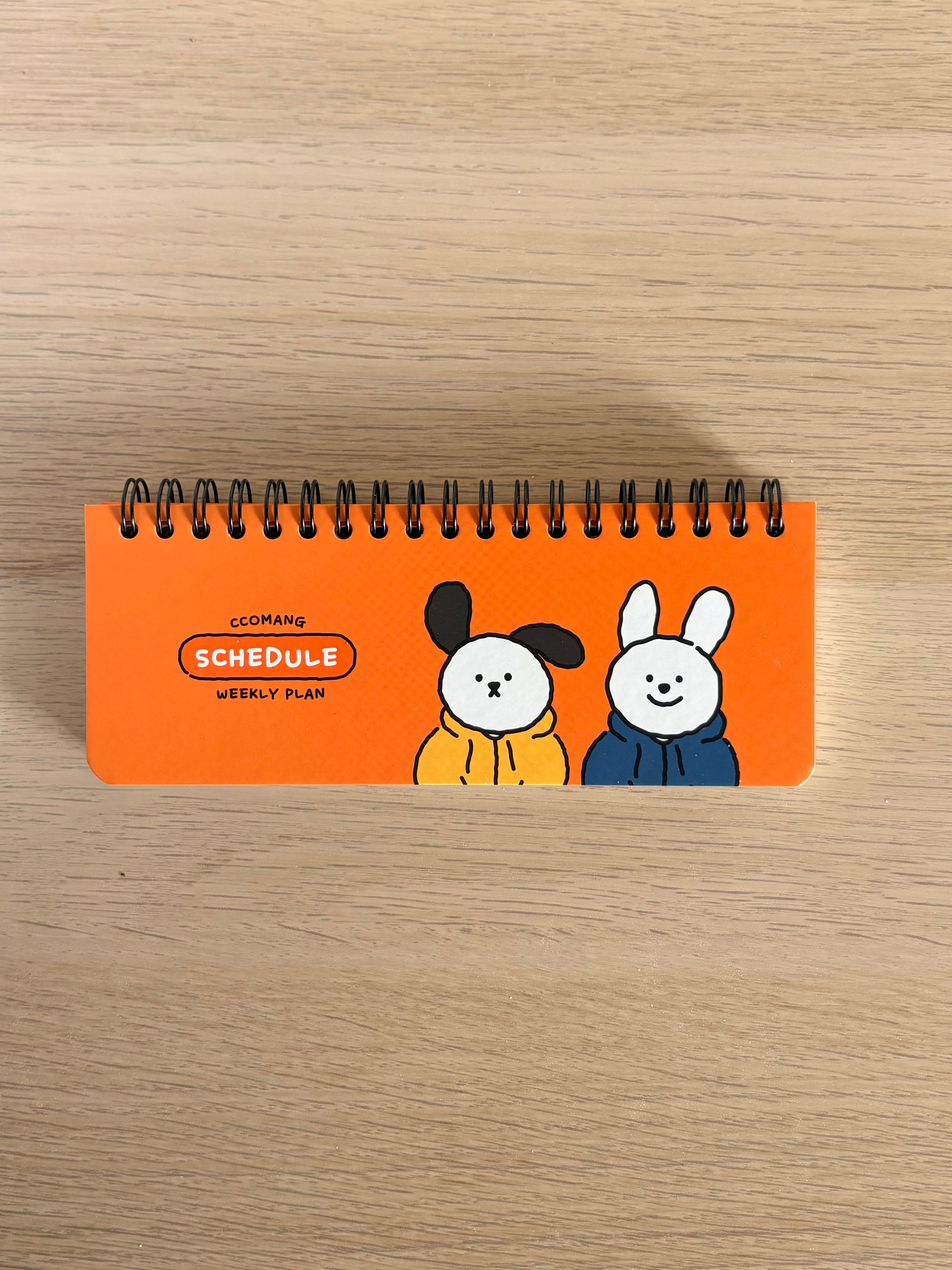 Desktop Weekly Planner - Ccomang