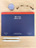 Undated Mid Year Weekly Planner - Table Talk